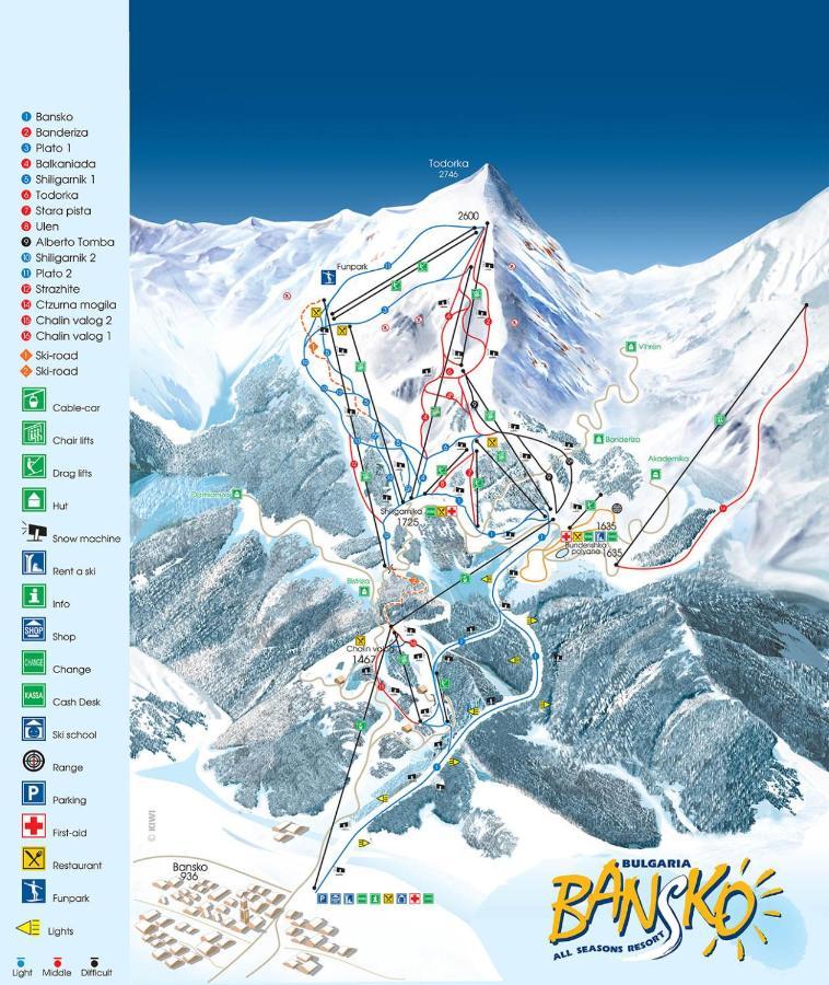 Aspen Ski And Golf Resort Бансько Екстер'єр фото